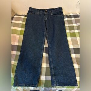 Dark Lee 40x29 jeans, never worn before regular fit straight leg